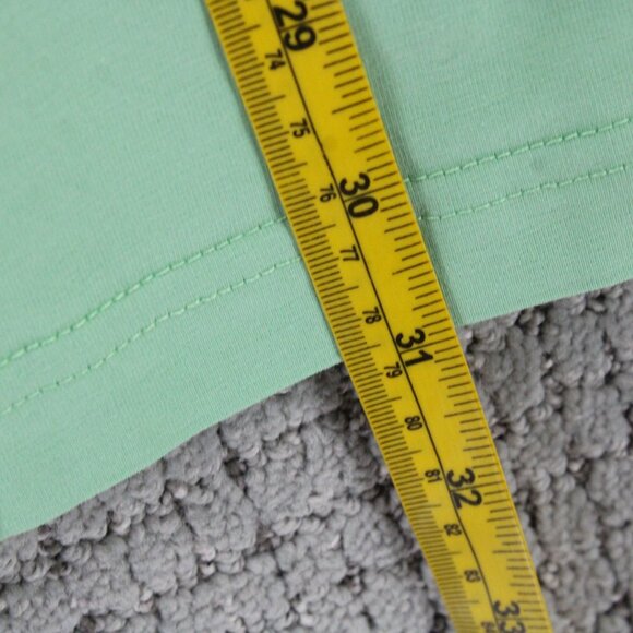 SWET TAILOR Polo Shirt Mens 2XL Green Solid Casual Short Sleeve Stretch NWT - Picture 9 of 9